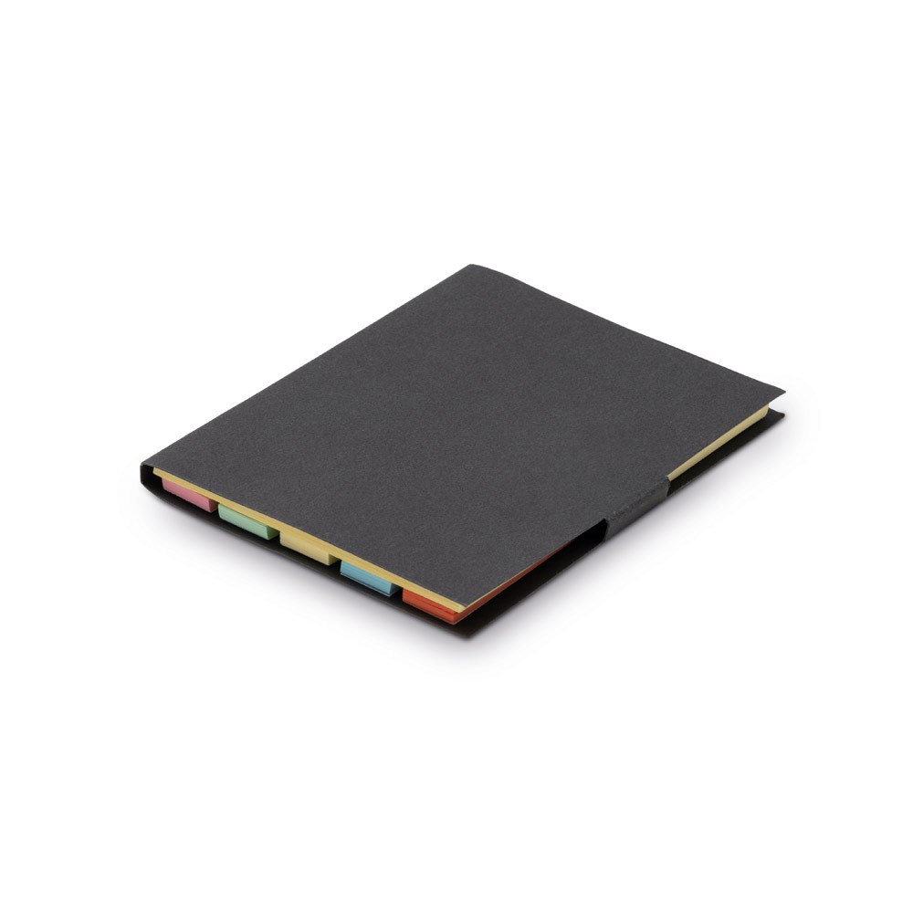 7 blocos adesivados com 25 folhas