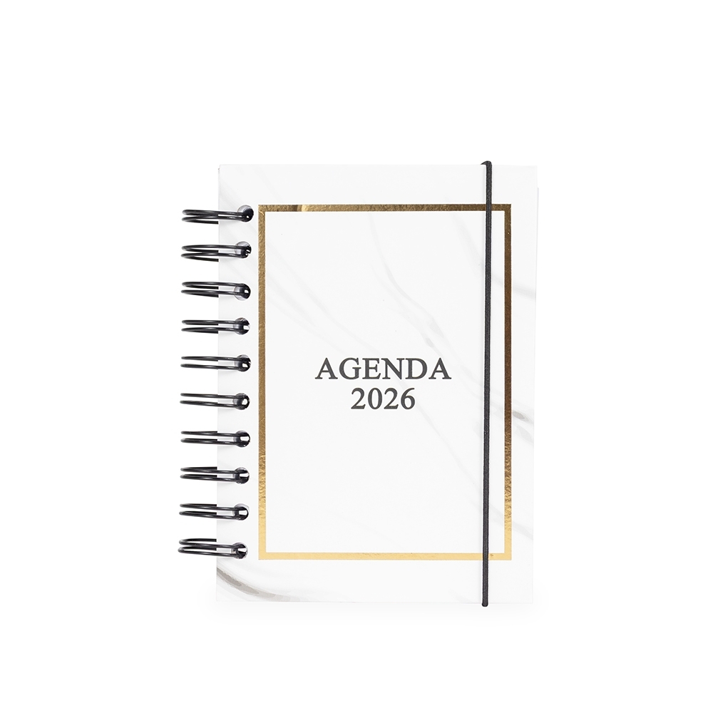 AGENDA DIÁRIA 2026 WIRE-O
