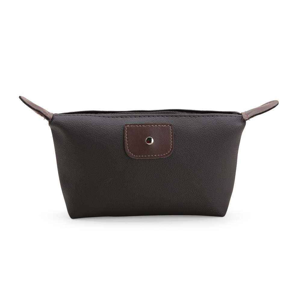 NÉCESSAIRE DE COURO SINTÉTICO