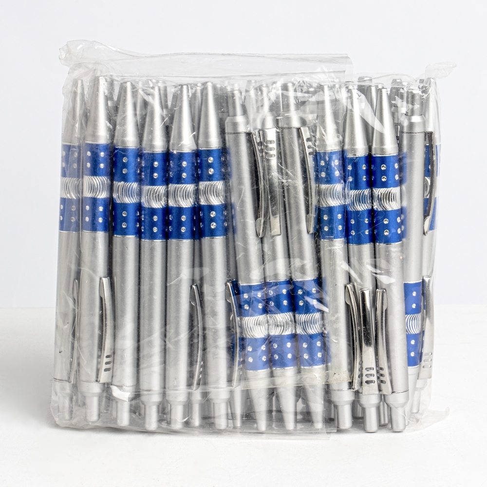 PACOTE C/ 50 PÇS CANETA PLÁSTICA