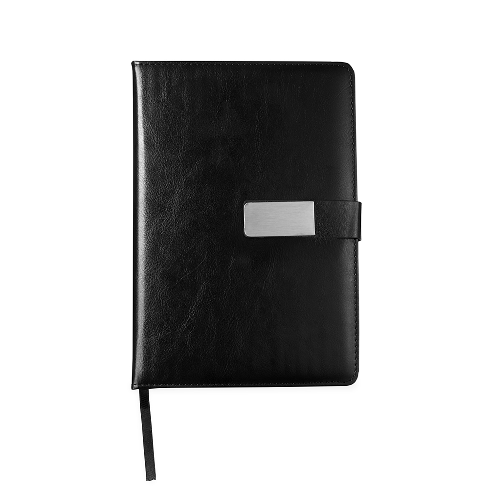 CADERNETA COURO SINTÉTICO