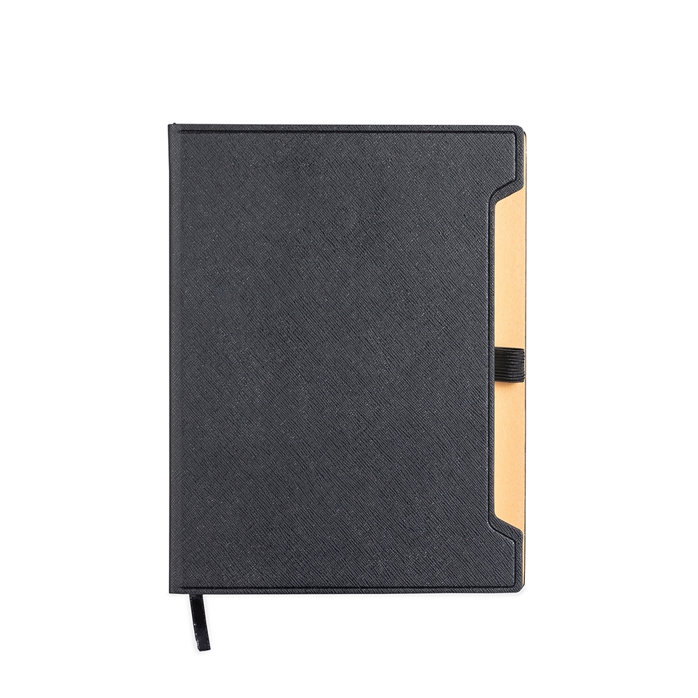 CADERNETA COURO SINTÉTICO