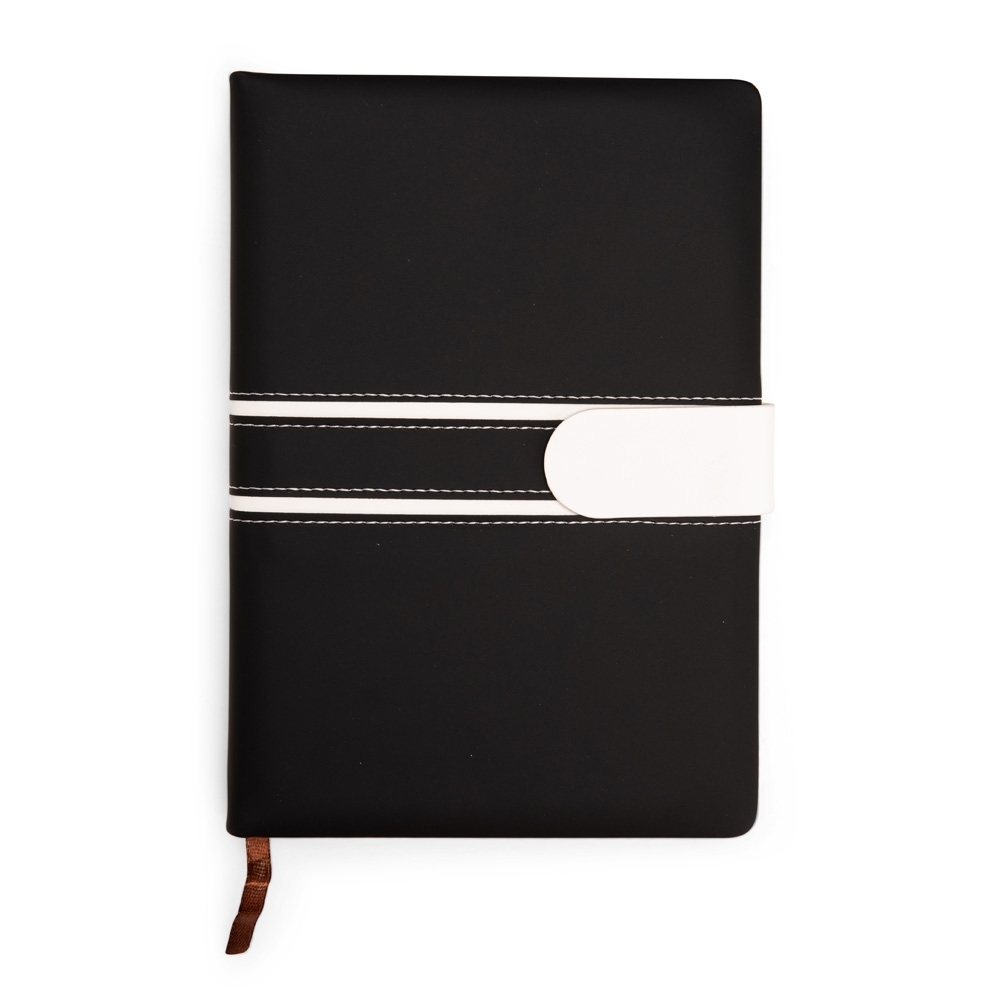 CADERNETA COURO SINTÉTICO