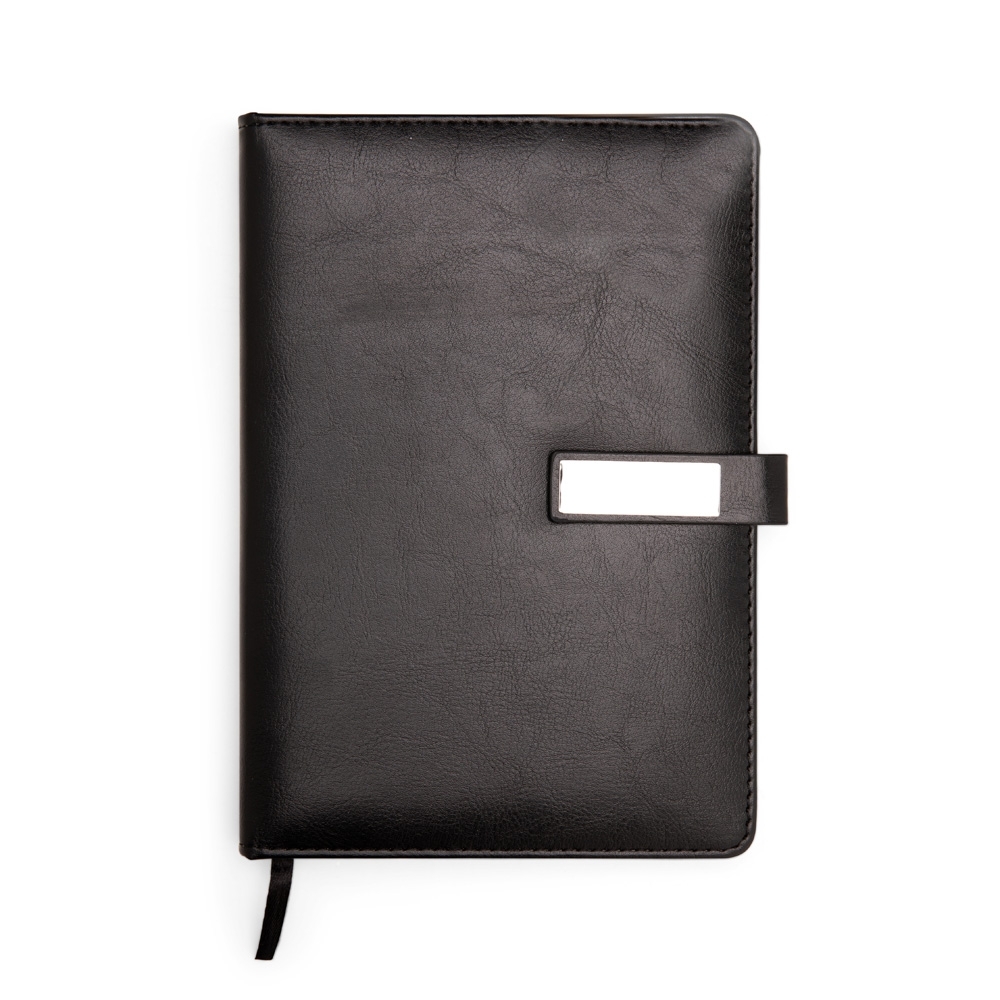 CADERNETA COURO SINTETICO