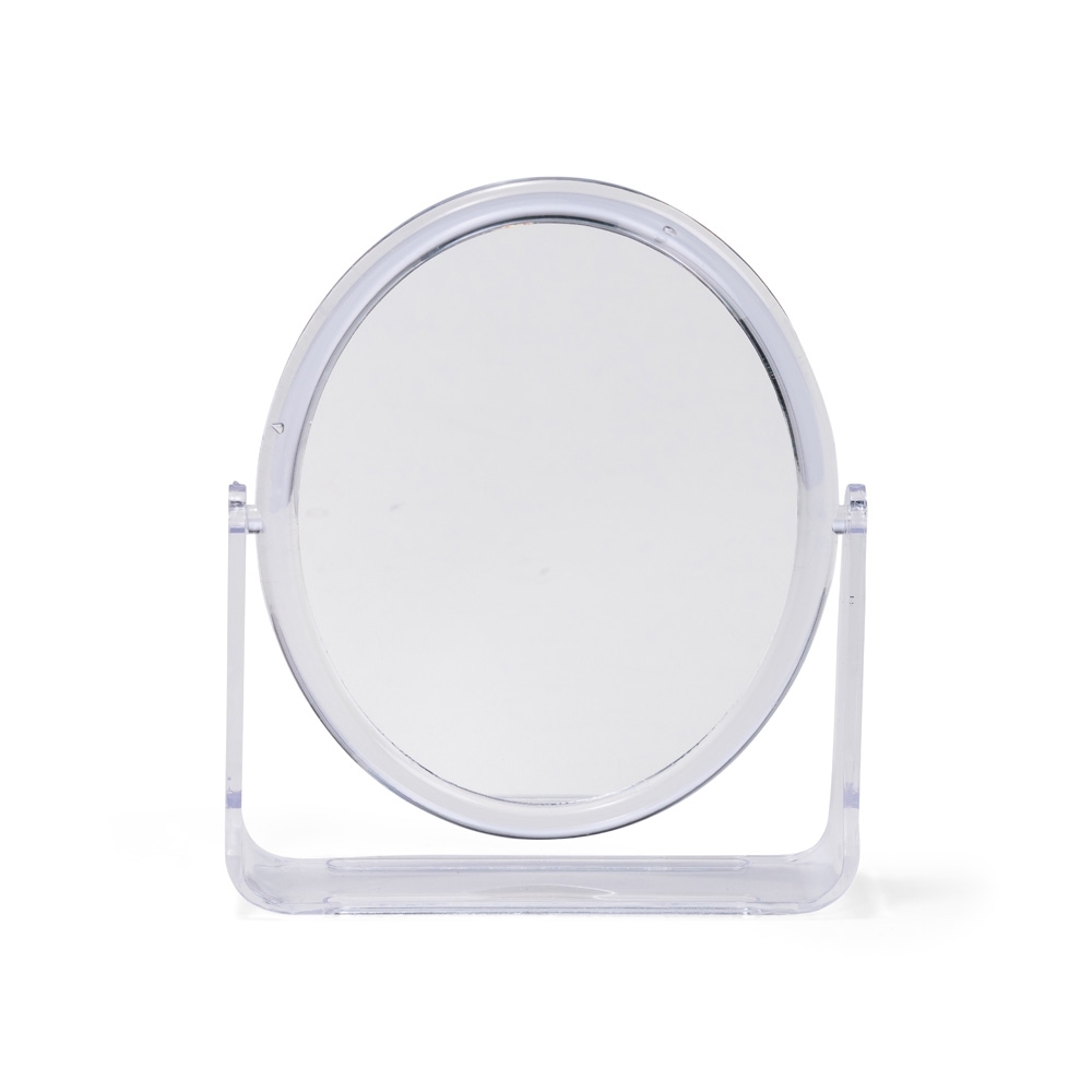 ESPELHO DE MESA OVAL PLÁSTICO