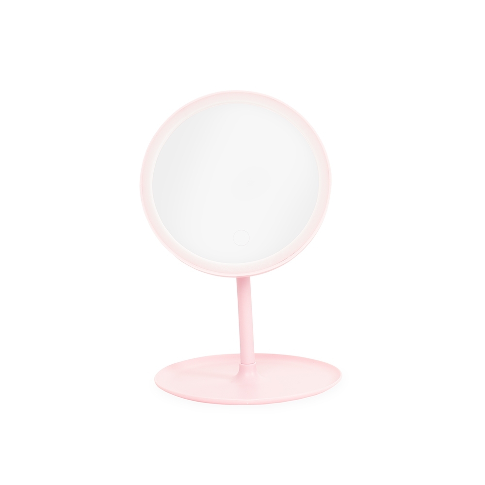 ESPELHO DE MESA PLÁSTICO COM LED