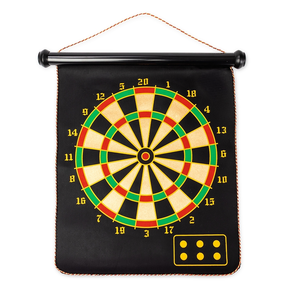 JOGO DE DARDOS MAGNÉTICO DUPLA FACE