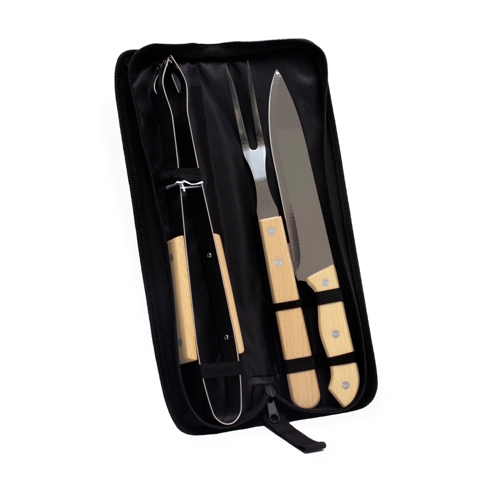 KIT CHURRASCO 3 PEÇAS