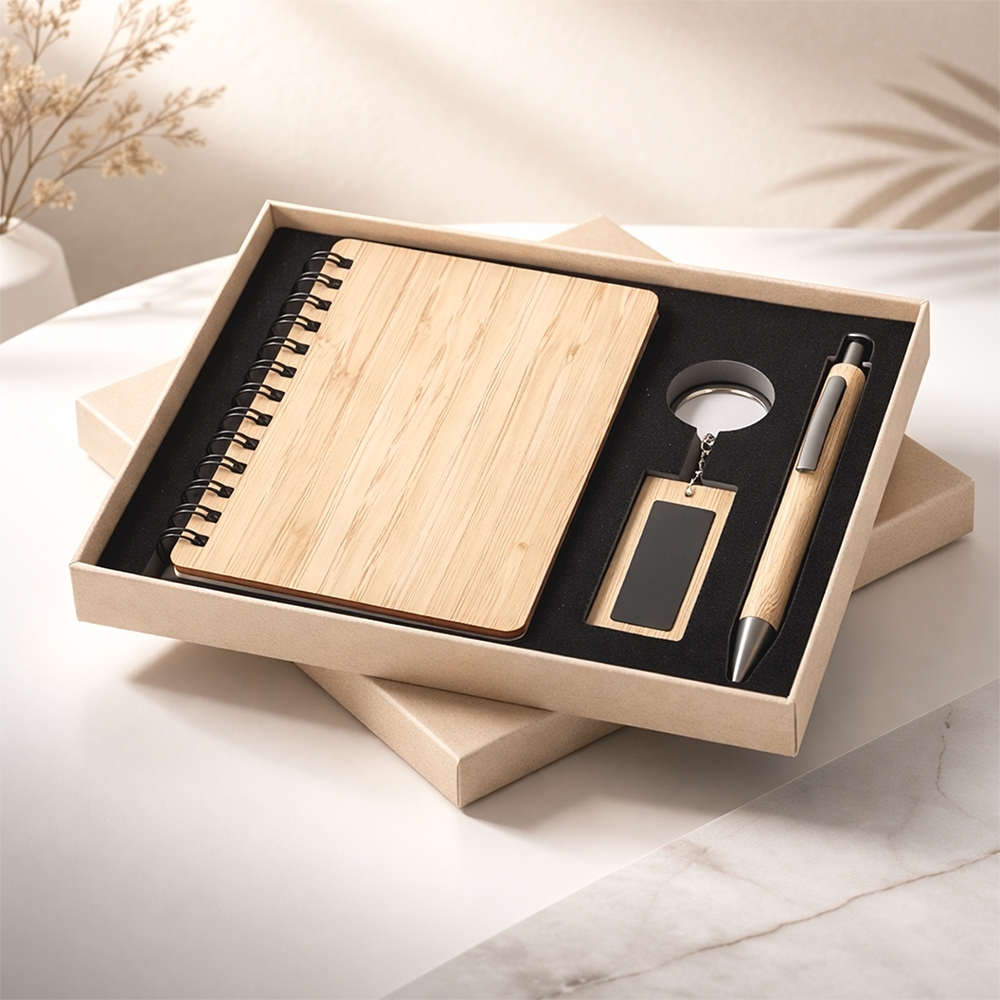 KIT EXECUTIVO ECOLÓGICO 3 PEÇAS