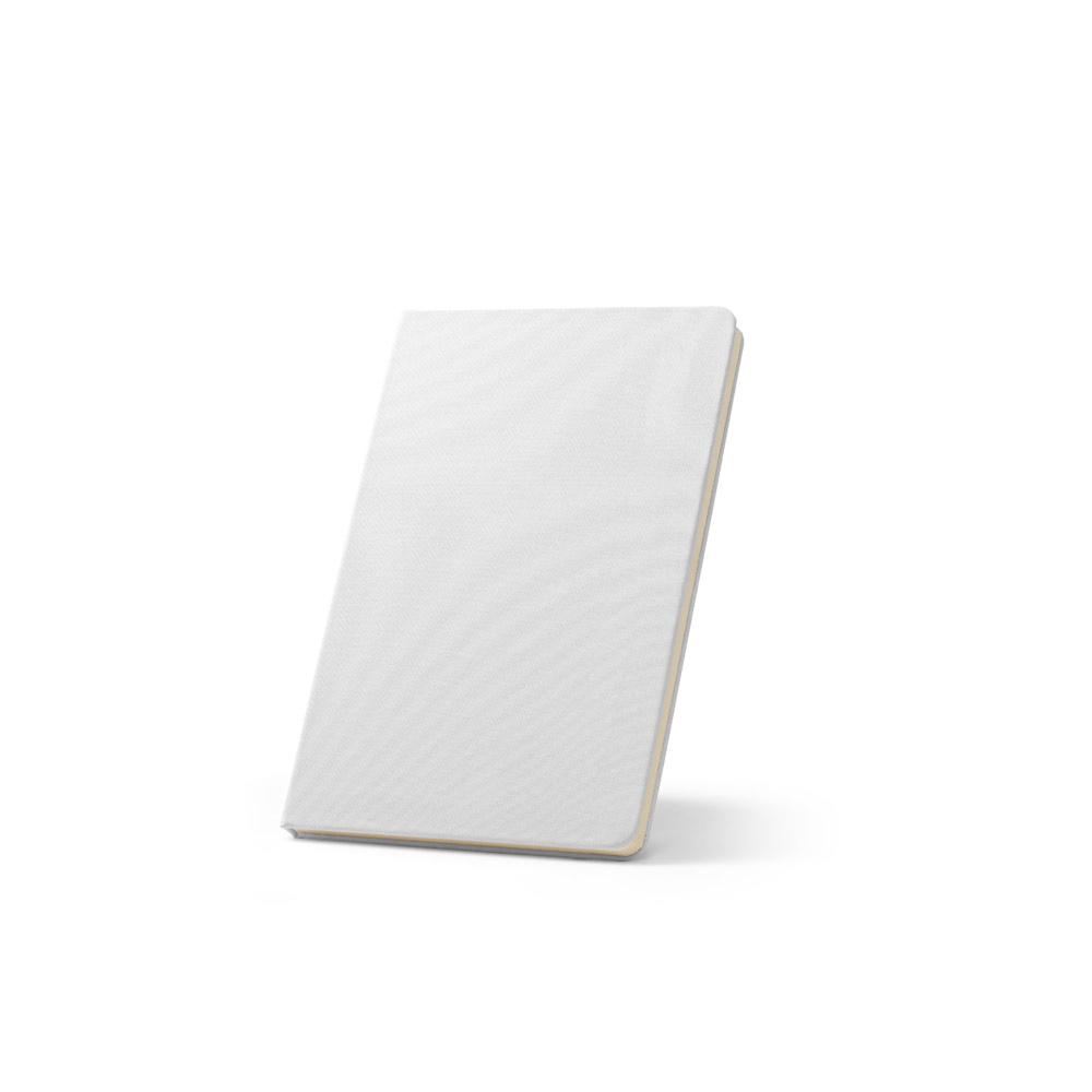 Caderno A6 com capa rígida, ideal para personalização em sublimação