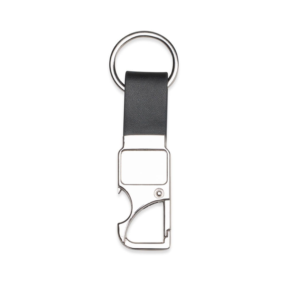 CHAVEIRO METAL COM MOSQUETÃO